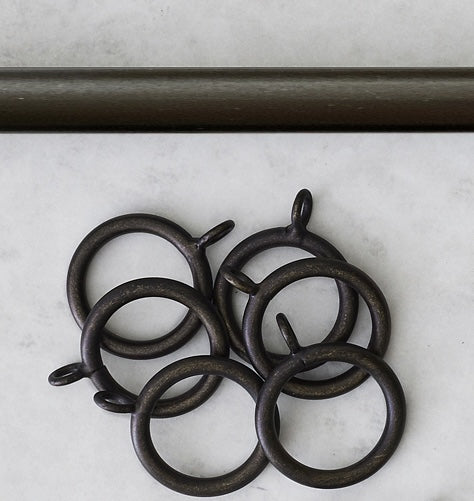 Bronze finish detail