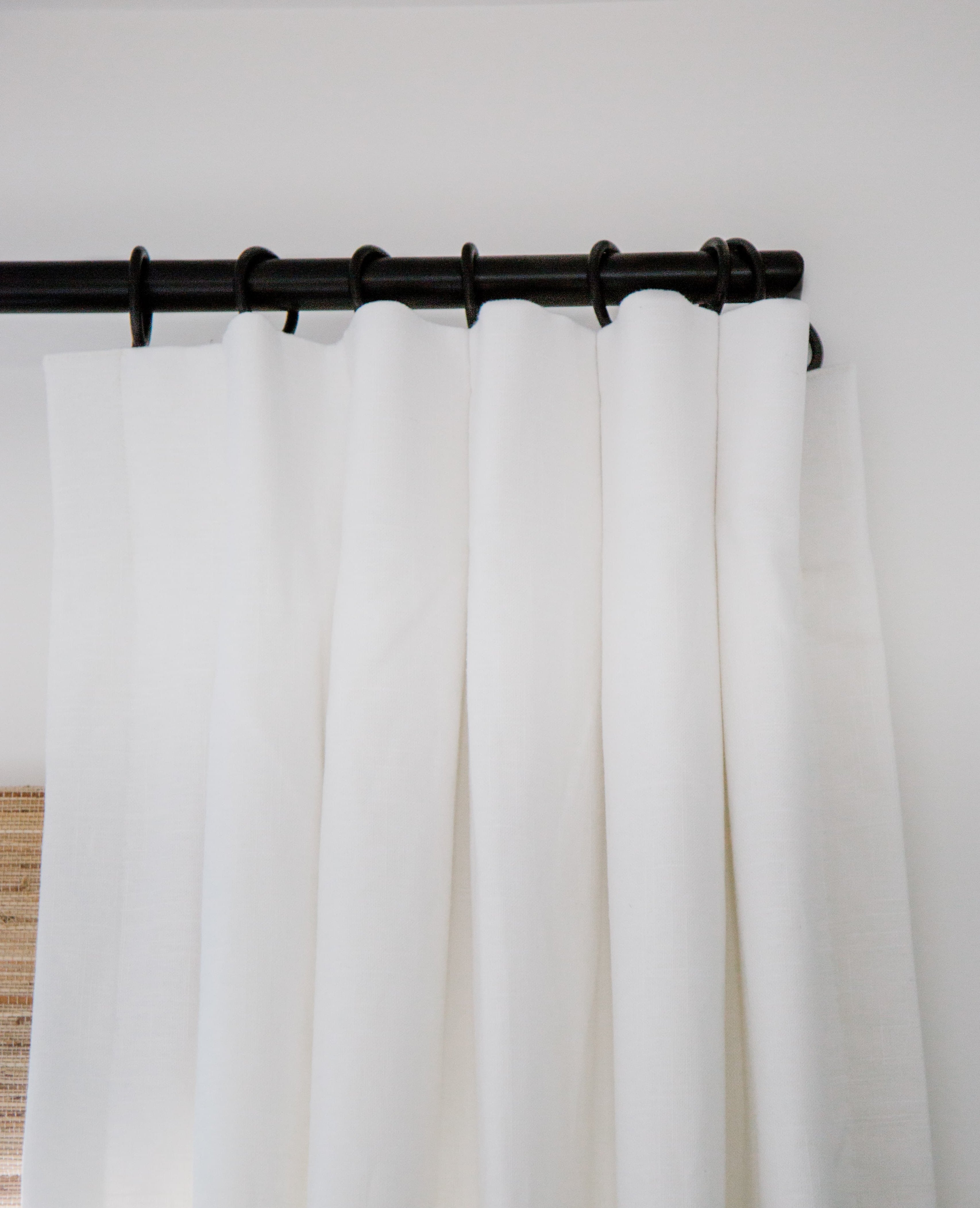 Box pleat drapery