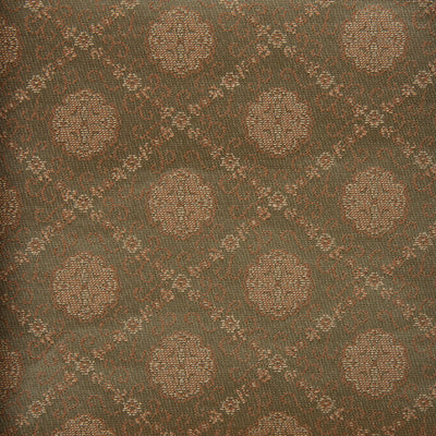 Sudare Kurumi + Medallion Trim swatch