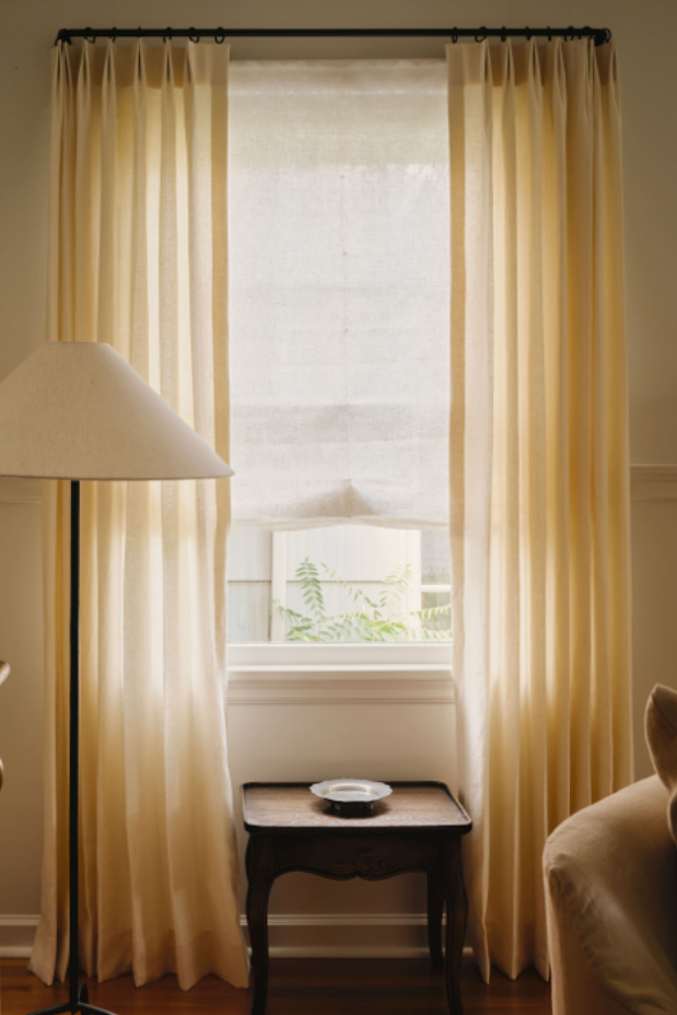 Tailored Pleat Drapery & Hardware