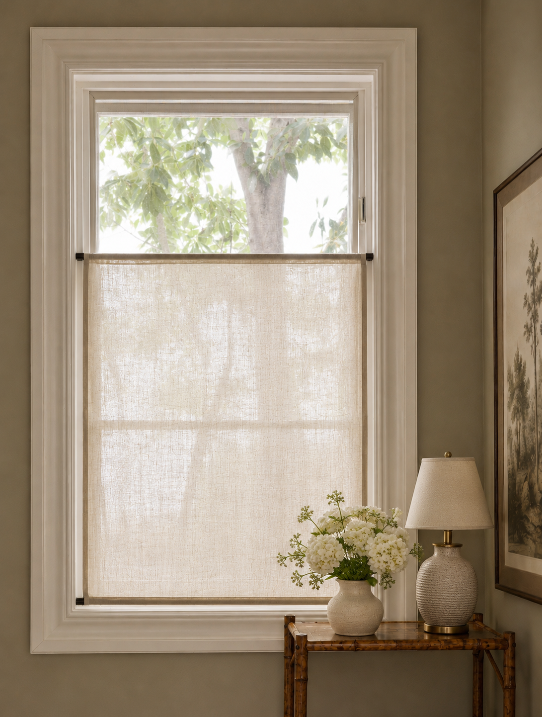 Flat Fixed Curtains