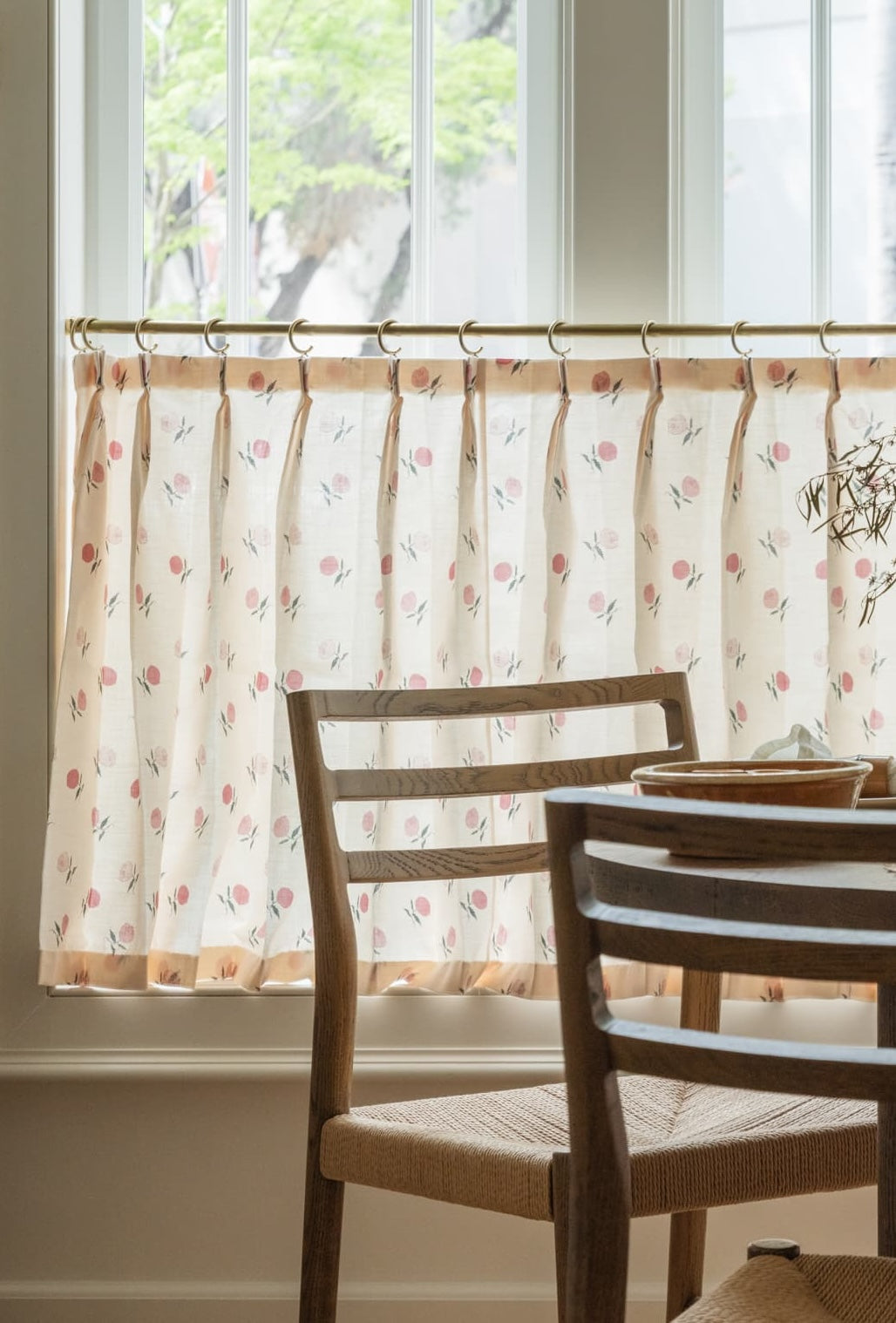 Tailored Pleat Café Curtains